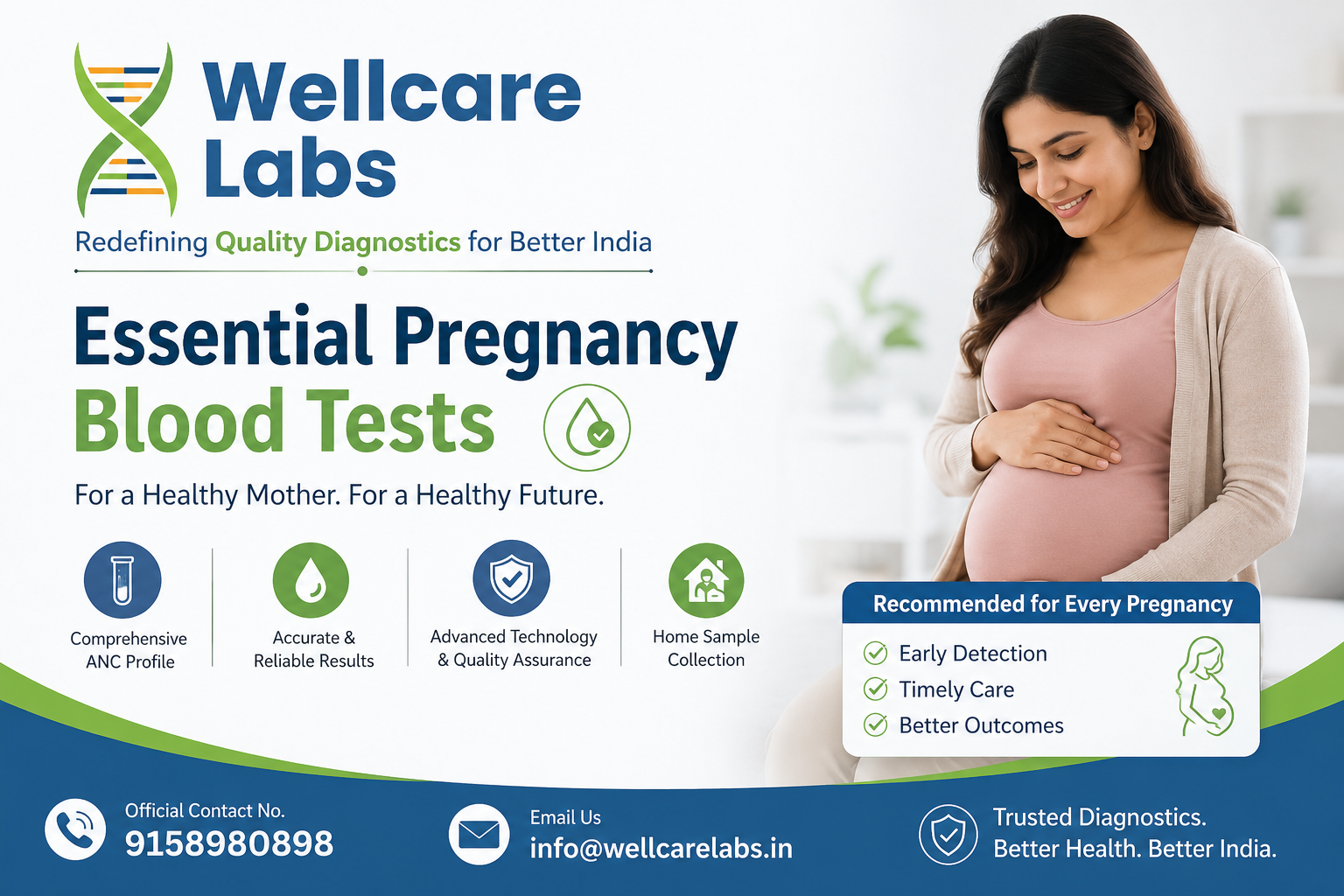 Essential Pregnancy Blood Tests: A Complete Guide for Expecting Mothers in Pune, PCMC & Maharashtra