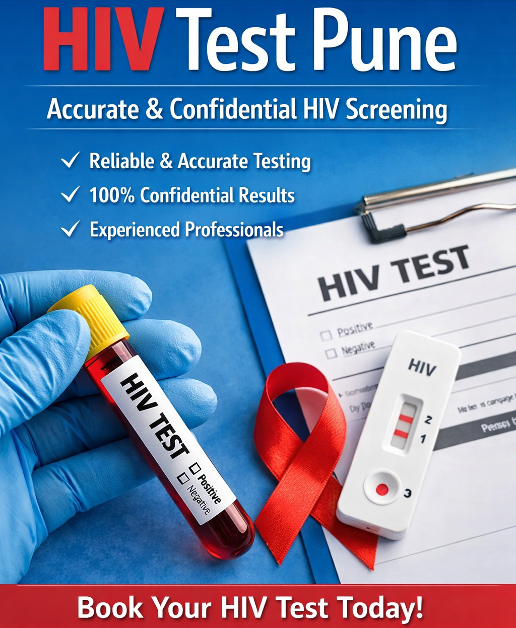 HIV Test Pune | Accurate & Confidential HIV Screening
