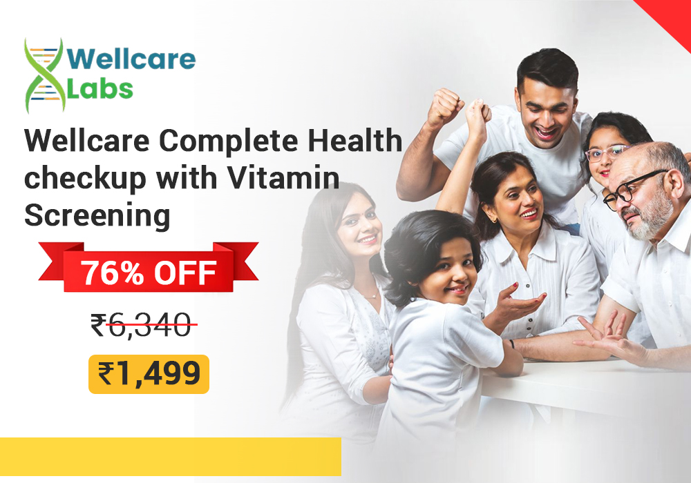 Wellcare Complete Health checkup with Vitamin Screening